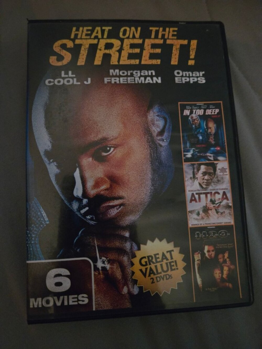 Heat On The Street! 6-Movie Collection Featuring LL Cool J Usher Morgan Freeman